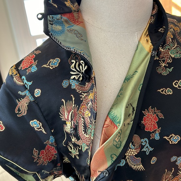 Vintage Cheongsam Midi Dress - Picture 8 of 13